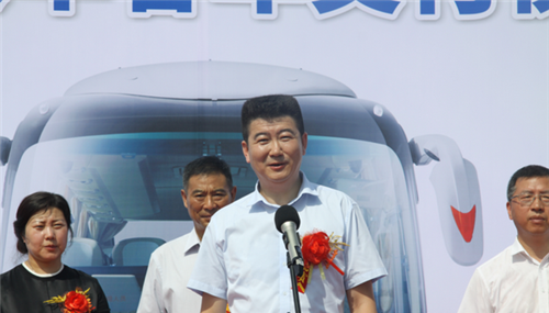 首汽集團(tuán)常務(wù)副總經(jīng)理高捷發(fā)表重要講話(huà)