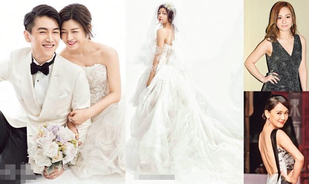 陳曉與陳妍希今天舉行婚禮，展開人生新一頁。