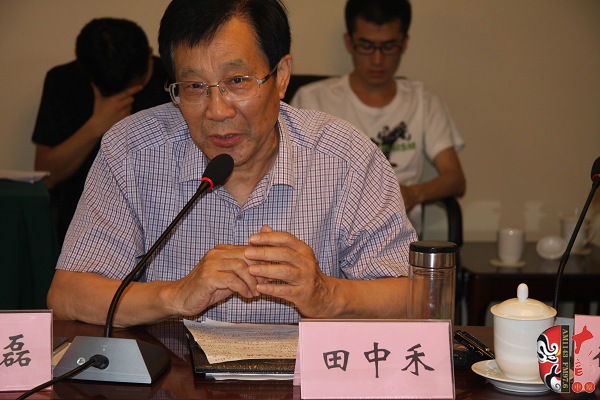 原文聯(lián)主席、作家協(xié)會主席田中禾