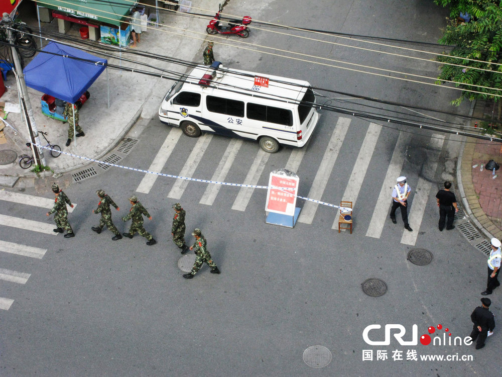 2013年07月10日，廣西壯族自治區(qū)北海市，武警巡邏。圖片來源：飛影/CFP