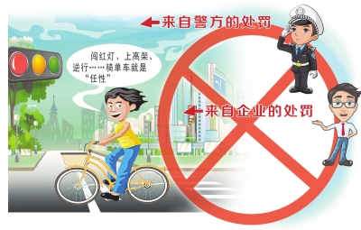 鄭州交警建共享單車“黑名單” 你還敢任性騎嗎？
