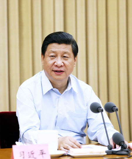 6月28日，中共中央總書記、國家主席、中央軍委主席習(xí)近平在全國組織工作會議上發(fā)表重要講話。新華社記者 鞠鵬 攝