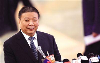 國土資源部部長姜大明。新華社記者