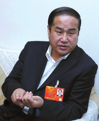 保定市長馬譽(yù)峰。資料圖片