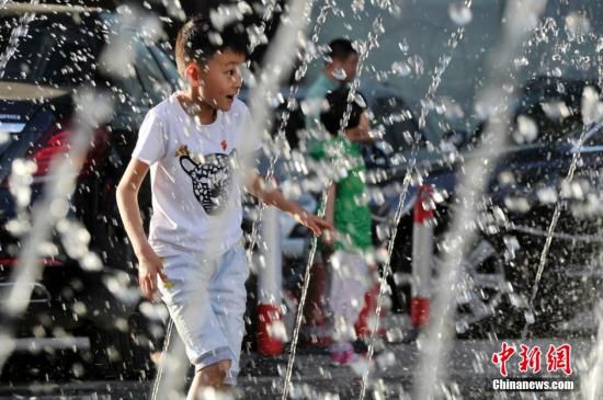 山西太原最高溫度達到36℃。