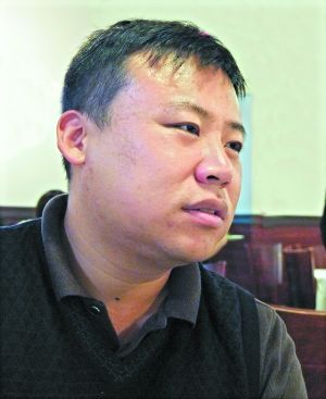 來(lái)自廣東的留學(xué)生馬博打算回國(guó)就業(yè)。（陳安 攝）