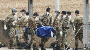 意大利海軍相信他們將發(fā)現更多海難死者。