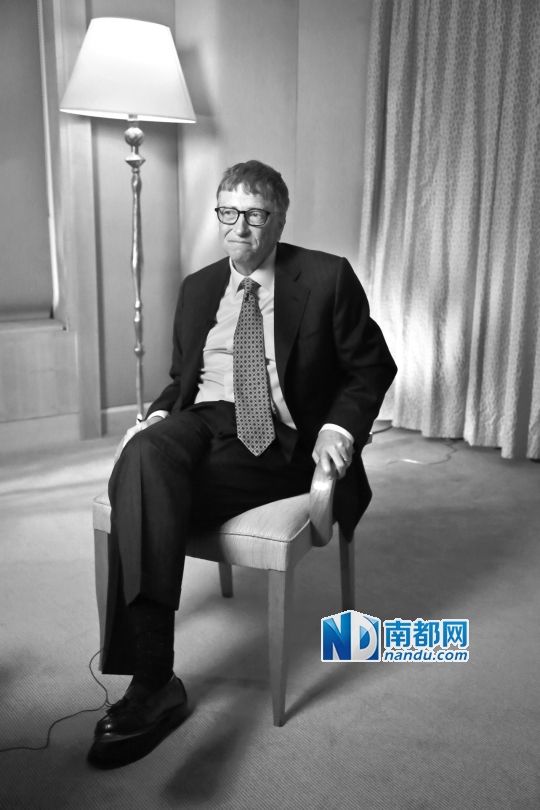 比爾·蓋茨接受美國(guó)《滾石》雜志專(zhuān)訪(fǎng)。