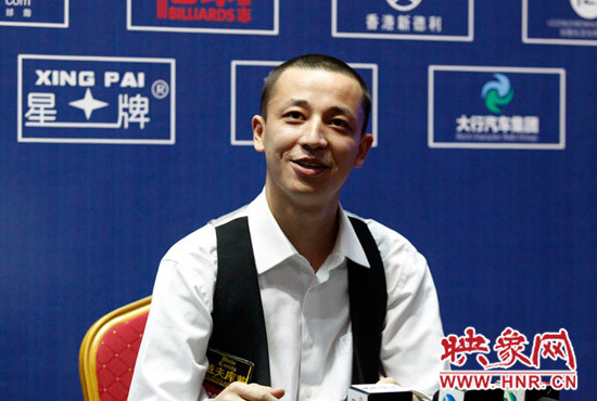 發(fā)布會上，中國業(yè)余選手帕如克很期待下一句的比賽