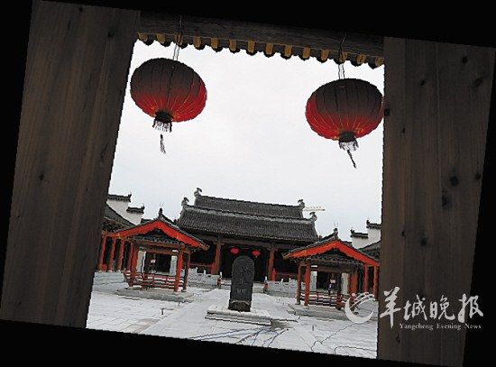 歙縣徽州府衙正堂，還原徽州古城舊貌的標志 李健 攝