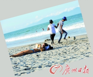 動(dòng)靜皆宜的沙灘。