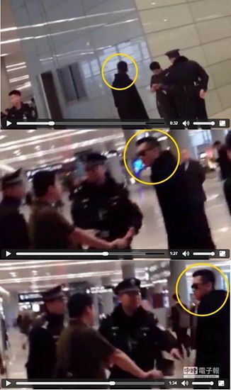 “爾康”周杰機(jī)場與他人吵架：你是二貨嗎？（圖）