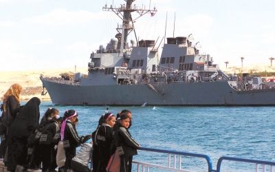 美國海軍“馬漢”號(hào)驅(qū)逐艦（資料圖片）。圖/CFP