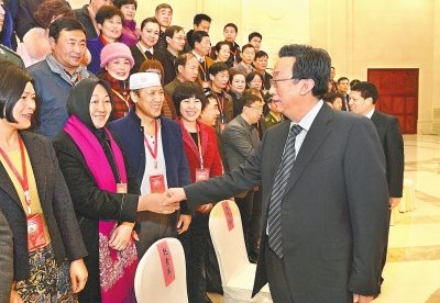 1月20日上午，省委書記、省人大常委會主任郭庚茂,省委副書記、省長謝伏瞻等親切接見了省民族團結