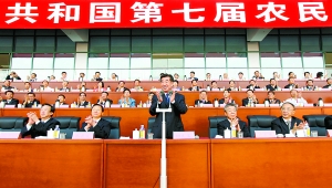 月16日，第七屆全國(guó)農(nóng)民運(yùn)動(dòng)會(huì)開(kāi)幕式在南陽(yáng)市體育場(chǎng)隆重舉行