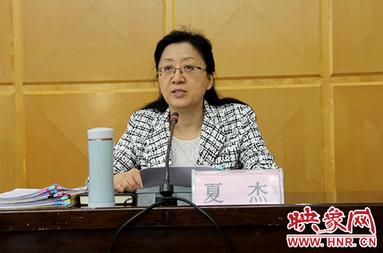 河南省委常委、組織部部長(zhǎng)夏杰