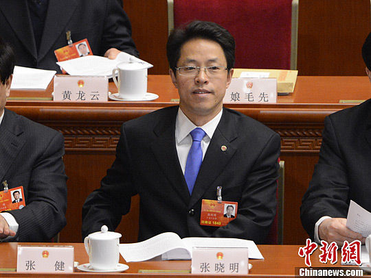 資料圖：香港中聯(lián)辦主任張曉明。中新社發(fā) 廖攀 攝