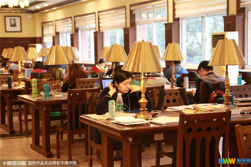 重慶大學改造翻新的“民國風圖書館”走紅網絡，引得無數(shù)網友點贊