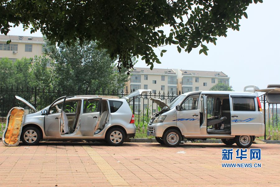 大雨過(guò)后艷陽(yáng)天  新鄉(xiāng)車(chē)主晾曬忙