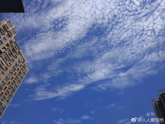 又被鄭州的藍(lán)天刷屏！隨便一拍就是手機(jī)壁紙