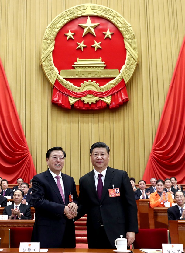 習近平當選國家主席、中央軍委主席