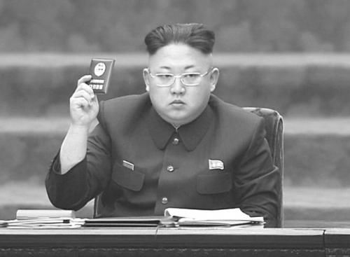 金正恩9日出席朝鮮最高人民會議。