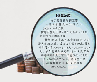 2014年五一加班工資怎么計(jì)算？