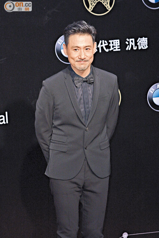 張學(xué)友排除萬難出席金曲獎(jiǎng)。